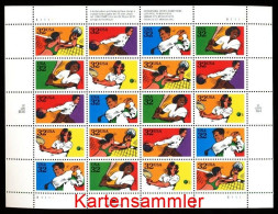 USA Mi. Nr. 2564-2568 Freizeitsport - Kleinbogen - Siehe Scan - Blocks & Sheetlets