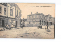 LE MERLERAULT - Carrefour Des Halles Et De La Rue De Sées - Très Bon état - Le Merlerault