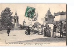 BONSECOURS - Les Marchands D'Objets De Piété Et De Cartes Postales - Place De L'Eglise - Très Bon état - Bonsecours