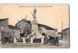 MACHAULT - Le Monument Aux Morts - Très Bon état - Altri & Non Classificati