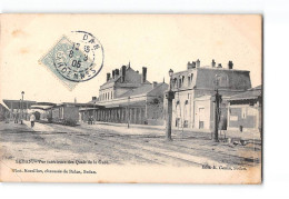 SEDAN - Vue Intérieure Des Quais De La Gare - état - Sedan