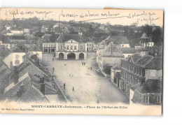 SIGNY L'ABBAYE - Place De L'Hôtel De Ville - Très Bon état - Altri & Non Classificati