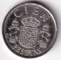 MONEDA DE ESPAÑA DE 100 PESETAS DEL AÑO 1984 PLATEADA (COIN) RARA - 100 Pesetas