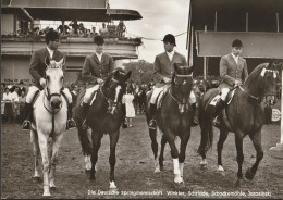 AK, Foto Reitsport, Die Deutsche Springmannschaft, WINKLER, SCHRIDDE, SCHOCKEMÖHLE, JARASINSKI  ( 435  ) - Paardensport