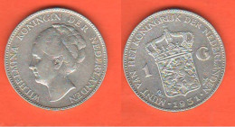 Netherland 1 Gulden 1931 Pays-Bas Nederland Olanda Wilhelmina Koningin Silver Coin C 9 - 1 Gulden