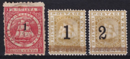 Guayana Británica, 1881 Y&T. 53, 54, 55, - Guyana Britannica (...-1966)