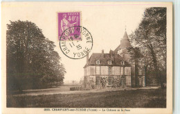 33400 - CHAMPIGNY SUR YONNE - LE CHATEAU ET LE PARC - Champigny