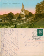 Ansichtskarte Northeim Parkanlage Mit Kirche 1931 - Northeim