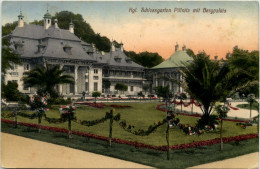 Dresden, -Pillnitz, Partie Im Kgl. Schlossgarten Mit Bergpalais - Pillnitz