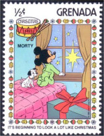 460 Grenada Disney Noel Christmas Dalmatien Dalmatian Dog Chien Puppy Chiot MNH ** Neuf SC (GRE-60b) - Chiens