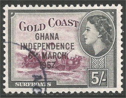 450 Ghana Surf Boats Pirogue De Mer See Schiffe MH * Neuf (GHA-139) - Bateaux