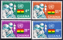 450 Ghana WHO OMS Médecine Nurses Infirmières MNH ** Neuf SC (GHA-21b) - OMS