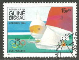 406 Guinée Bissau Los Angeles Voile Sailing Communications Bateau Boat (GBI-63) - Bateaux