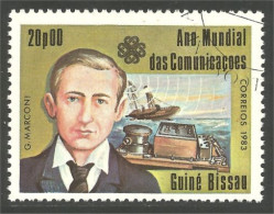 406 Guinée Bissau Marconi Communications Bateau Boat Ship Schiff (GBI-62) - Bateaux