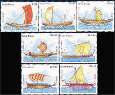 406 Guinée Bissau Bateaux Voiliers Schiff Barca Sailing Ships MNH ** Neuf SC (GBI-19b) - Ships