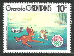 462 Grenada Disney Bambi Lapin Rabbit Hare Hase Conejo Coniglio Kaninchen MNH ** Neuf SC (GRG-114) - Conigli