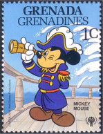 462 Grenada Disney Mickey Amiral Costume MNH ** Neuf SC (GRG-9c) - Ships