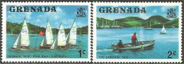 460 Grenada Carenage Taxi Boat Bateau Schiffe Voiliers Sailing Ships MNH ** Neuf SC (GRE-154) - Ships