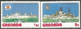 460 Grenada War Ships Boats Bateaux Guerre Schiffe MH * Neuf (GRE-153) - Ships