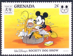 460 Grenada Disney Dog Show Salon Chien Mickey Pluto MNH ** Neuf SC (GRE-85b) - Chiens
