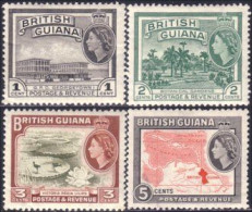 475 British Guiana QEII Stamps MH * Neuf (GUB-48) - Guyana Britannica (...-1966)