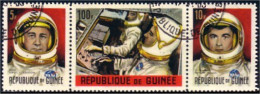 470 Guinee Grissom Young Astronautes Se-tenant (GUF-55) - Asie