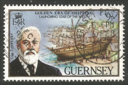 468 Guernsey Capt Lenfestey Bateau Marchand Merchant Ship Boat Schiff Barco (GUE-94) - Ships