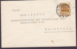 Hungary Ungarn BUDAPEST 1940 'Petite' Cover Brief Lettre FRANKFURT Germany (2 Scans) - Brieven En Documenten