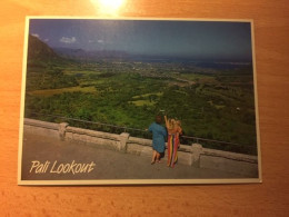 Stati Uniti - Pali Lookout - This Is Part Of The Panoramic View Of Oahu That You See From The Nuuanu Pali Lookout - Oahu