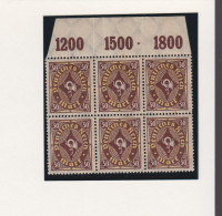 1  Bloc  Block   6 Timbres     Mi  : 208    **      Deutsches  Reich - Ongebruikt