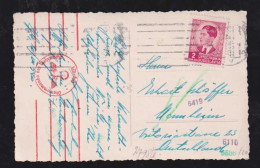 Yugoslavia 1940 Censor Picture Postcard ZAGREB X MANNHEIM Germany - Lettres & Documents