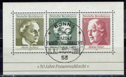 Germany - Mi-Nr Block 5 Ersttagsstempel / First Day Postmark (J1421) - 1959-1980