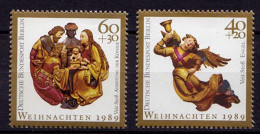 Germany Berlin 1989 Mi 858-859 ** MNH  Weihnachten – Christmas  (70082 - Andere & Zonder Classificatie