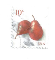 (USA) 2017, FRUITS DEFINITIVES, PEARS - Used Stamp - Usados