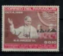 Paraguay - "Visite De Paul VI : W. Thant Et A. Fanfani" - Neuf 2** N° 818 De 1965 - Paraguay