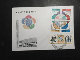 DDR Mi. 901/904 + 905/906 FDC ESST Berlin - Mi. 75.-€ Wurden Zusammen Verausgabt - Storia Postale