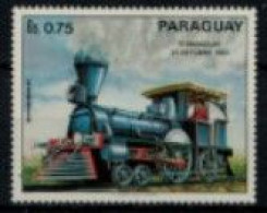 Paraguay - "1ère Locomotive Du Paraguay" - Neuf 1* N° 1210 De 1972 - Paraguay