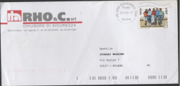 ITALIA - Storia Postale Repubblica - 2006 - 0,45€ Europa Cept, 51ª Emissione (Isolato) - Lettera - Rho & C. Srl - Viaggi - 2001-10: Marcophilia