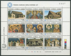 Zypern 1987 Kulturerbe Der Menschheit: Kirchen 672/80 K Postfrisch (C56081) - Nuevos