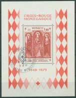 Monaco 1973 25 Jahre Rotes Kreuz Block 5 Gestempelt (C91423) - Blocs