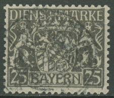 Bayern Dienstmarken 1916/17 Bayerisches Staatswappen D 21 X Gestempelt - Afgestempeld
