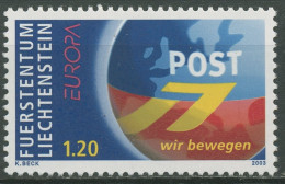 Liechtenstein 2003 Europa CEPT Plakate Plakatkunst Postplakat 1310 Postfrisch - Unused Stamps