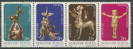 Ungarn 1977 Tag Der Briefmarke Kunstschätze 3209/12 A ZD Postfrisch (C92853) - Nuovi