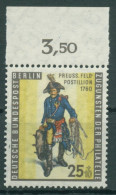Berlin 1955 Tag Der Briefmarke, Postillion Mit Oberrand 131 OR Postfrisch - Unused Stamps