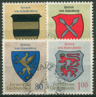 Liechtenstein 1965 Wappen 450/53 Gestempelt - Gebruikt