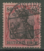 Deutsches Reich 1905/13 Germania Friedensdruck 93 I Gestempelt - Gebruikt