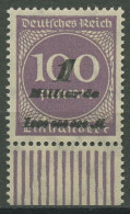 Deutsches Reich 1923 Ziffern Im Kreis Unterrand Walze 331 B W UR Postfrisch - Ongebruikt