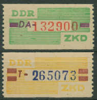 DDR 1959 Wertstreifen Für Den ZKD 24/25 Postfrisch - Autres & Non Classés