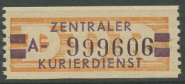 DDR 1958 Wertstreifen Für Den ZKD 23 A Nachdruck Postfrisch - Autres & Non Classés