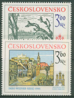 Tschechoslowakei 1978 Bratislava Historische Motive 2440/41postfrisch - Unused Stamps